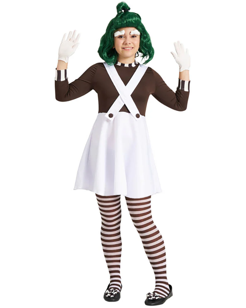 Chocolate Factory Worker Deluxe Girls Book Week Costume - Image 3