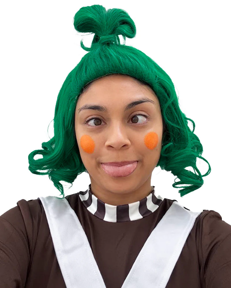 Chocolate Factory Worker Deluxe Wig - Image 11
