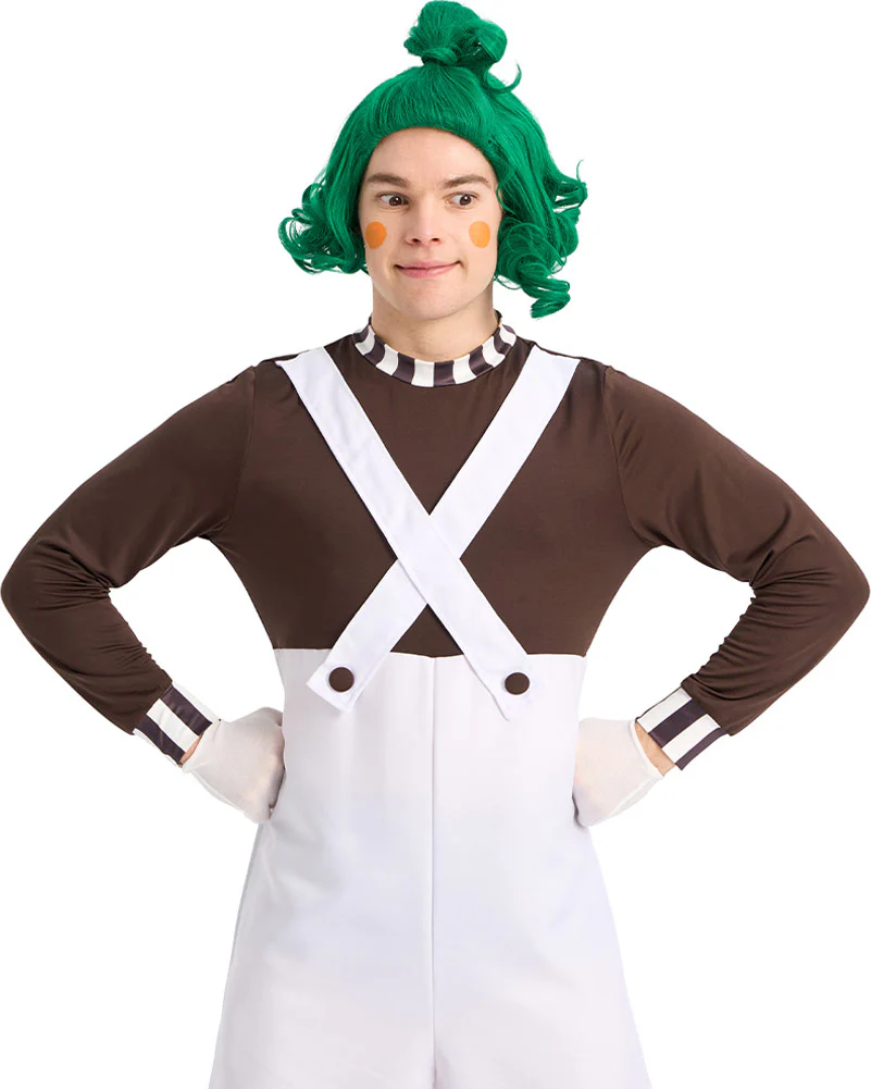 Chocolate Factory Worker Deluxe Wig - Image 15