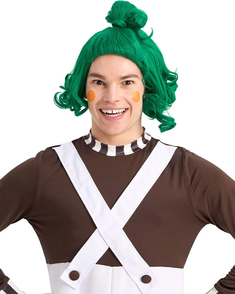Chocolate Factory Worker Deluxe Wig - Image 16