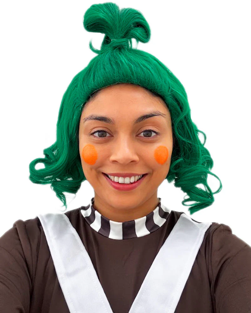 Chocolate Factory Worker Deluxe Wig - Image 4