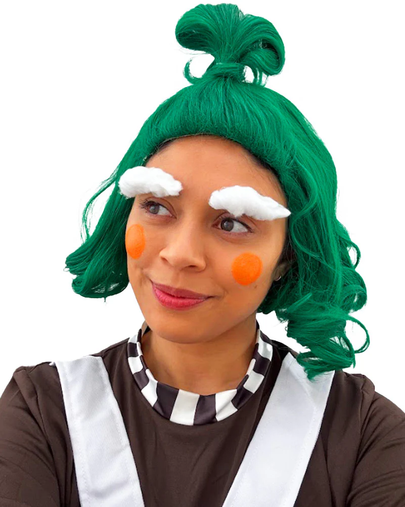 Chocolate Factory Worker Deluxe Wig - Image 5