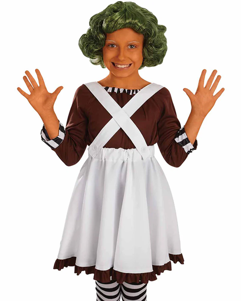 Chocolate Factory Worker Girls Book Week Costume - Image 2