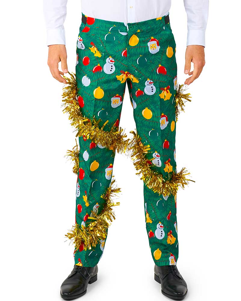 Christmas Deco Green Mens Suitmeister - Image 4