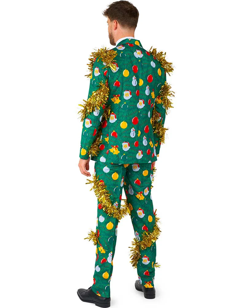 Christmas Deco Green Mens Suitmeister - Image 5