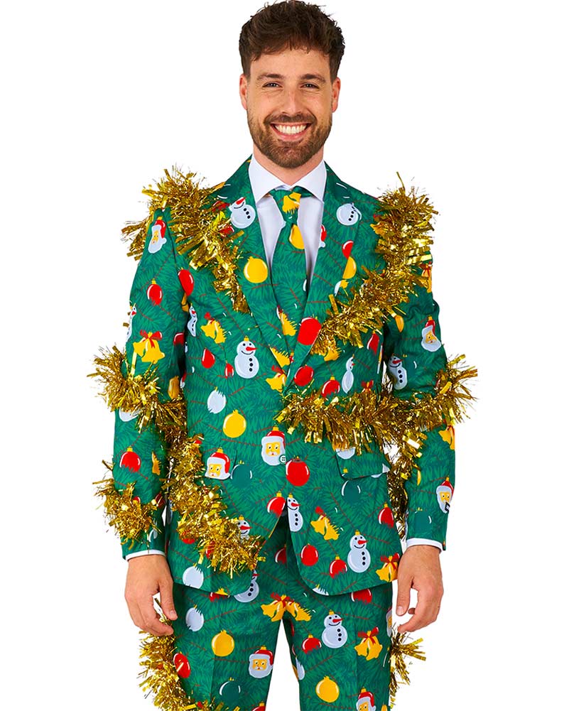 Christmas Deco Green Mens Suitmeister - Image 6