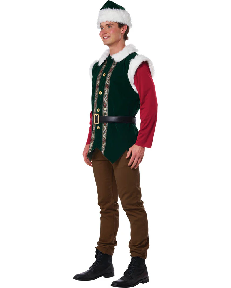 Christmas Elf Mens Costume - Image 3