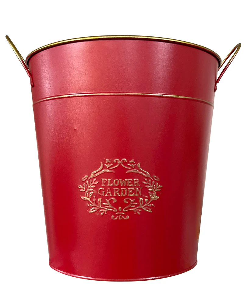 Christmas Iron Plant Pot 25cm