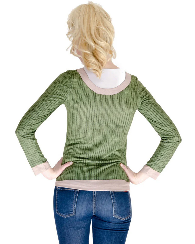 Christmas Jingle Hell Cat Faux Real Shirt - Image 2