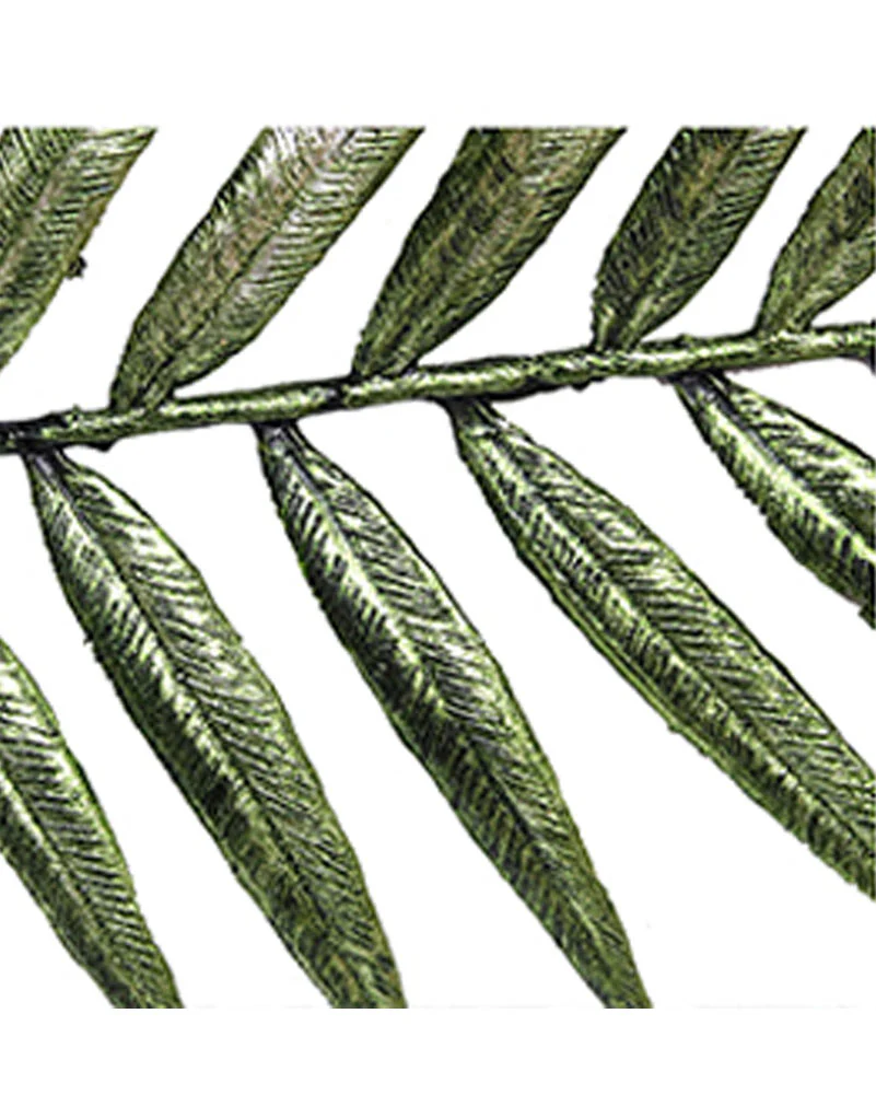 Christmas Mint Green Palm Leaf Stem 65cm - Image 3