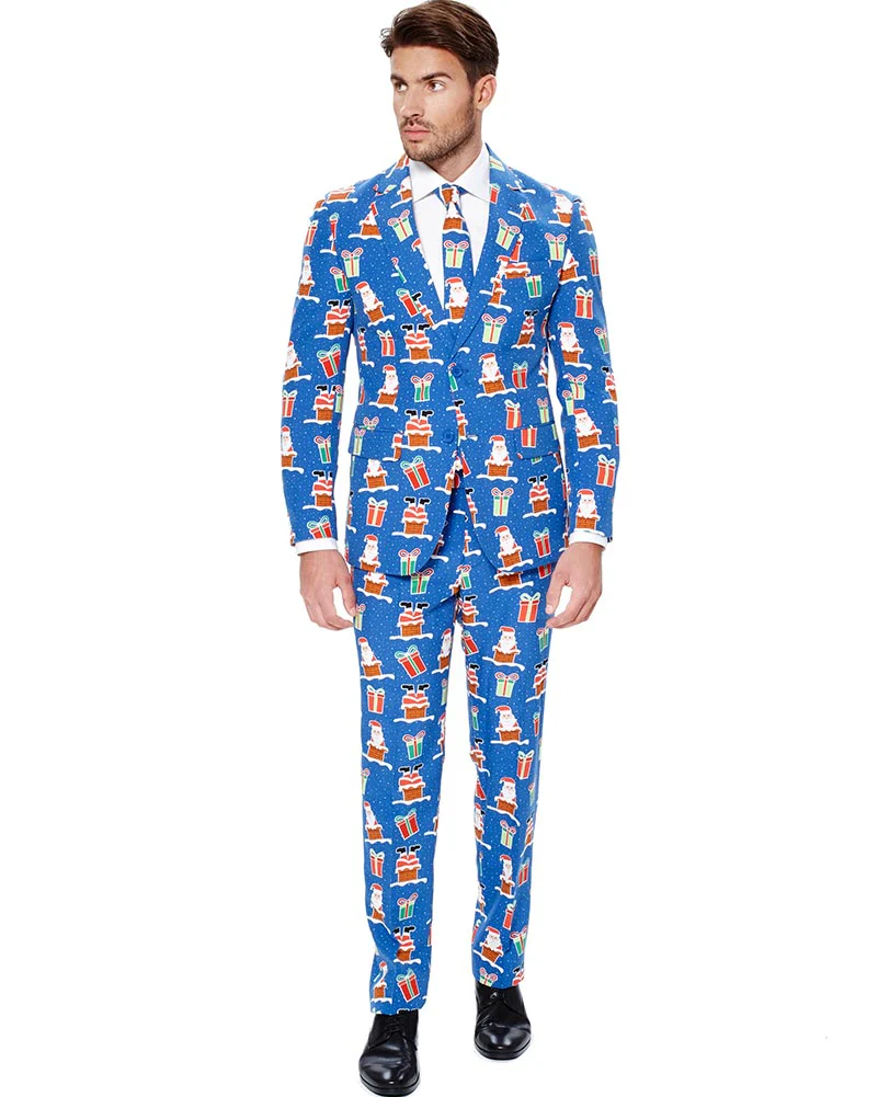 Christmas Opposuit Giftmas Eve Premium Mens Suit - Image 2