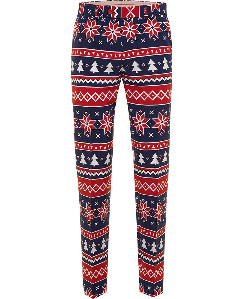 Christmas Opposuit Nordic Noel Premium Mens Suit - Image 5