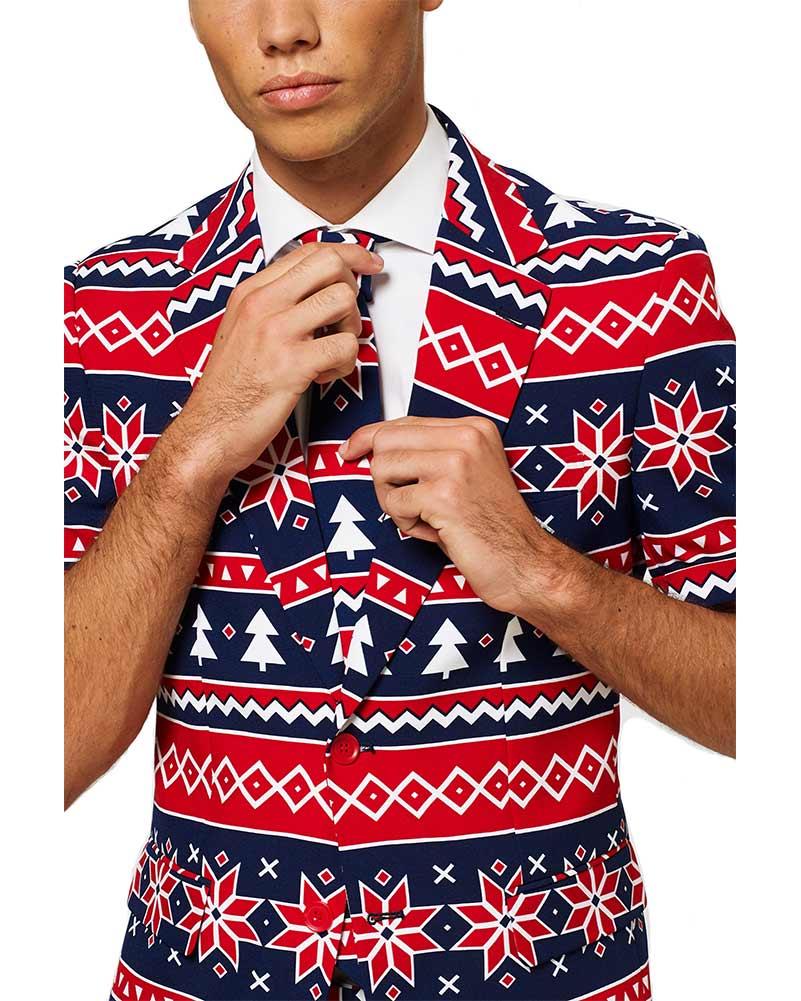 Christmas Opposuit Summer Nordic Noel Premium Mens Suit - Image 4