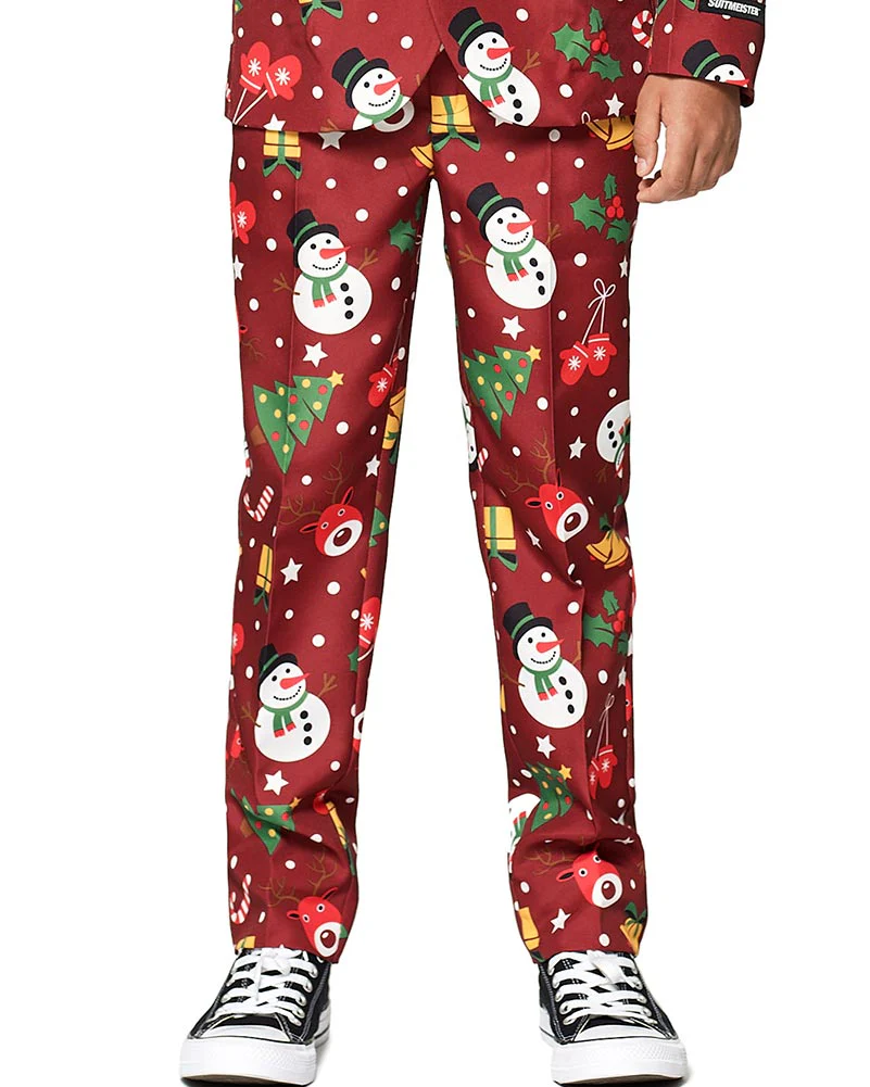 Christmas Red Icons Light up Boys Suitmeister - Image 4