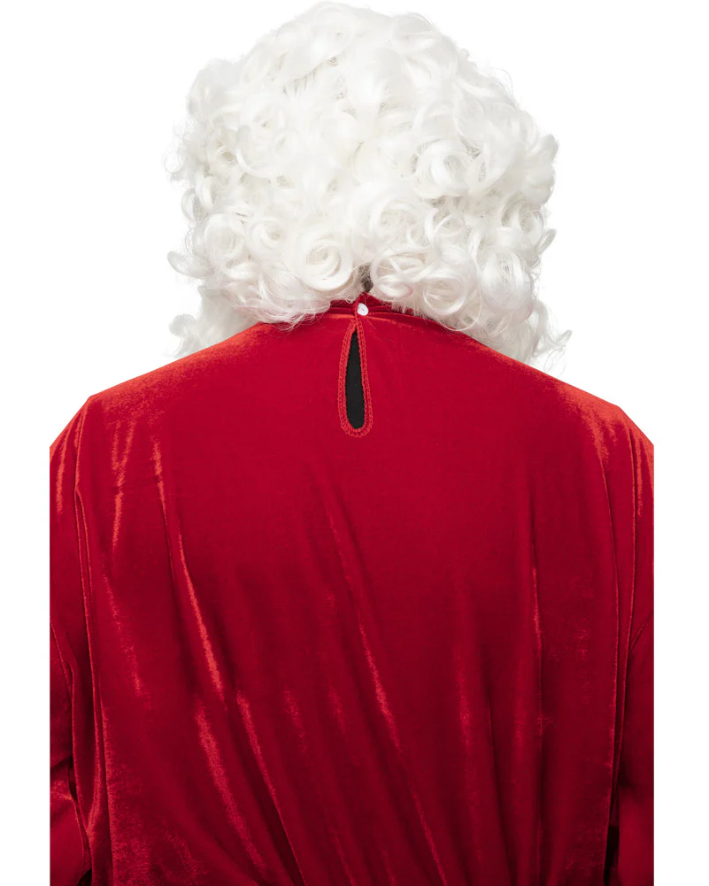 Christmas Santa Deluxe Wig and Beard Set - Image 4