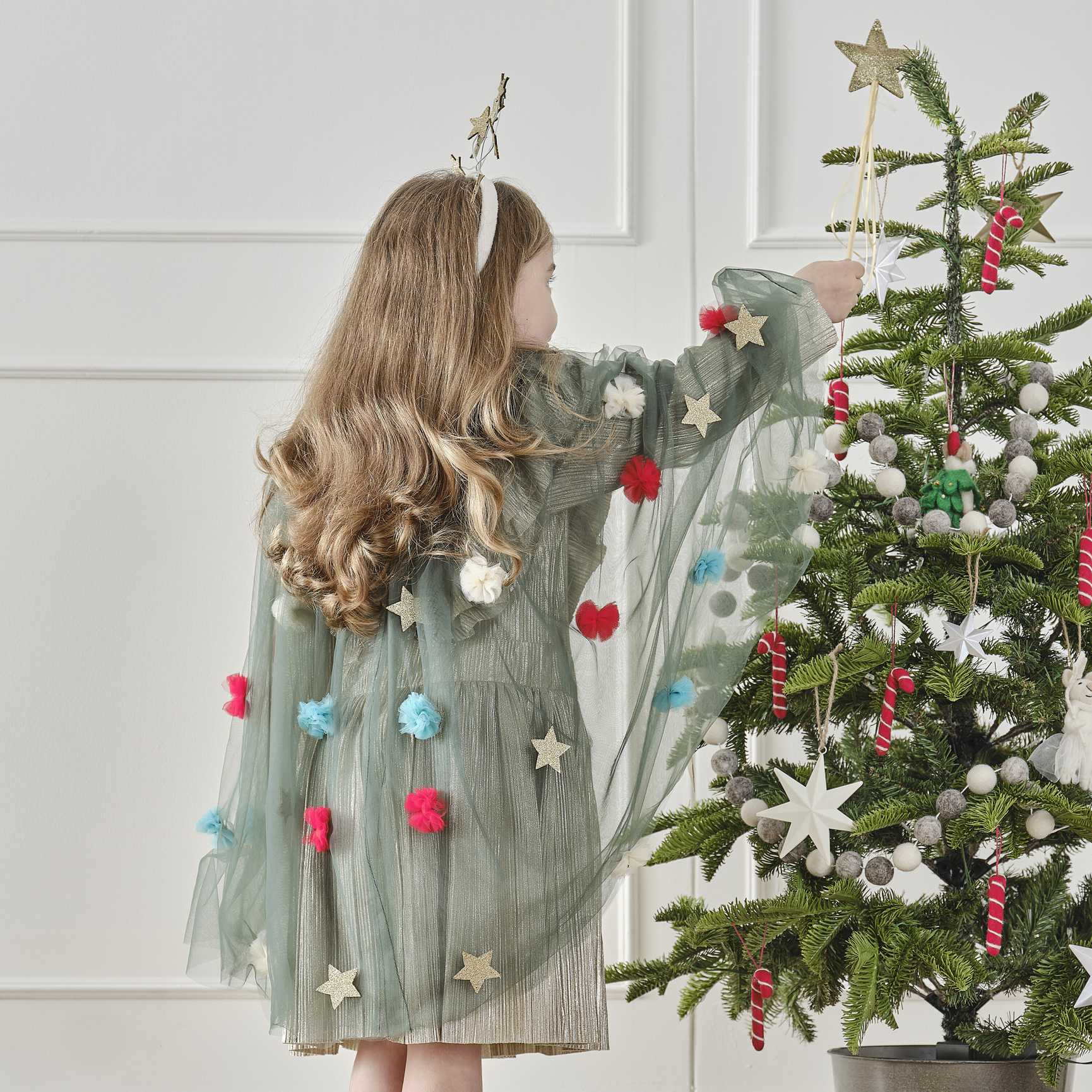 Christmas Tree Costume Cape