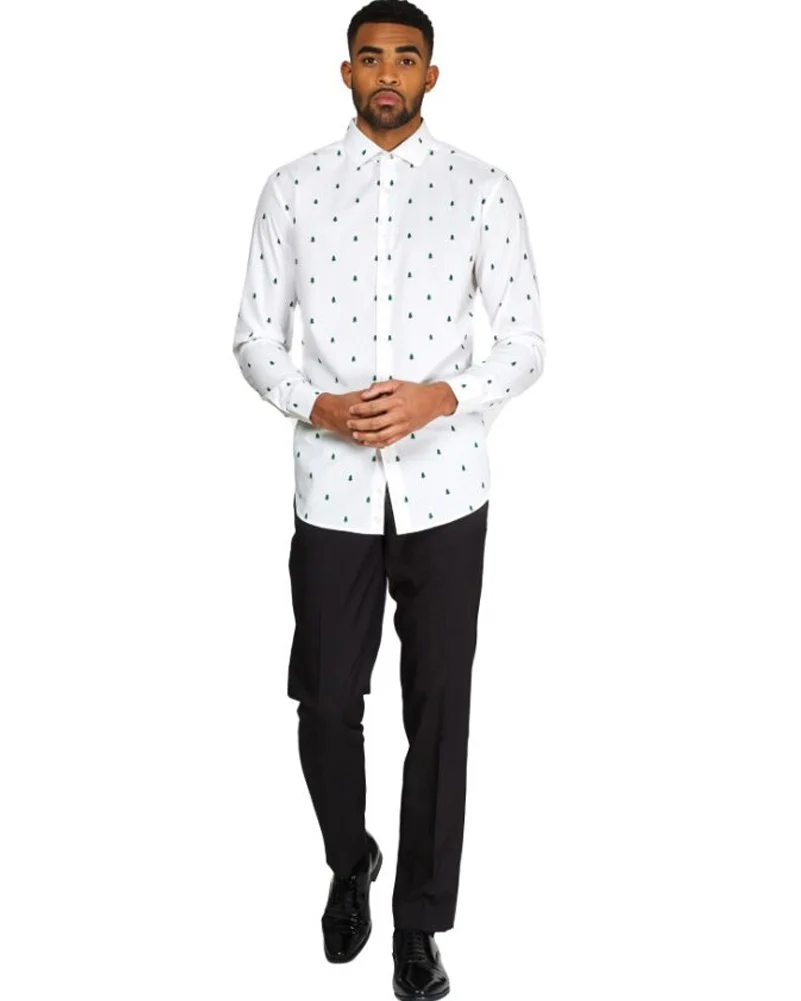 Christmas Trees Mens Shirt - Image 4