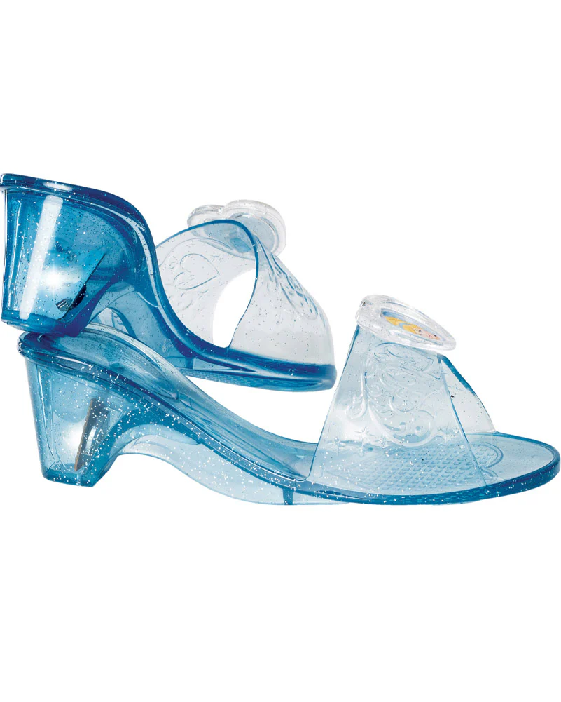 Cinderella Light Up Girls Jelly Shoes - Image 2