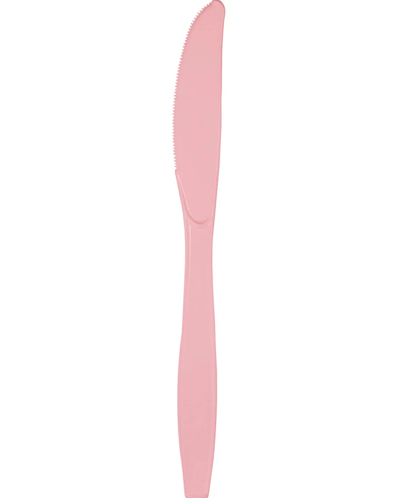 Classic Pink Premium Knives Pack of 24