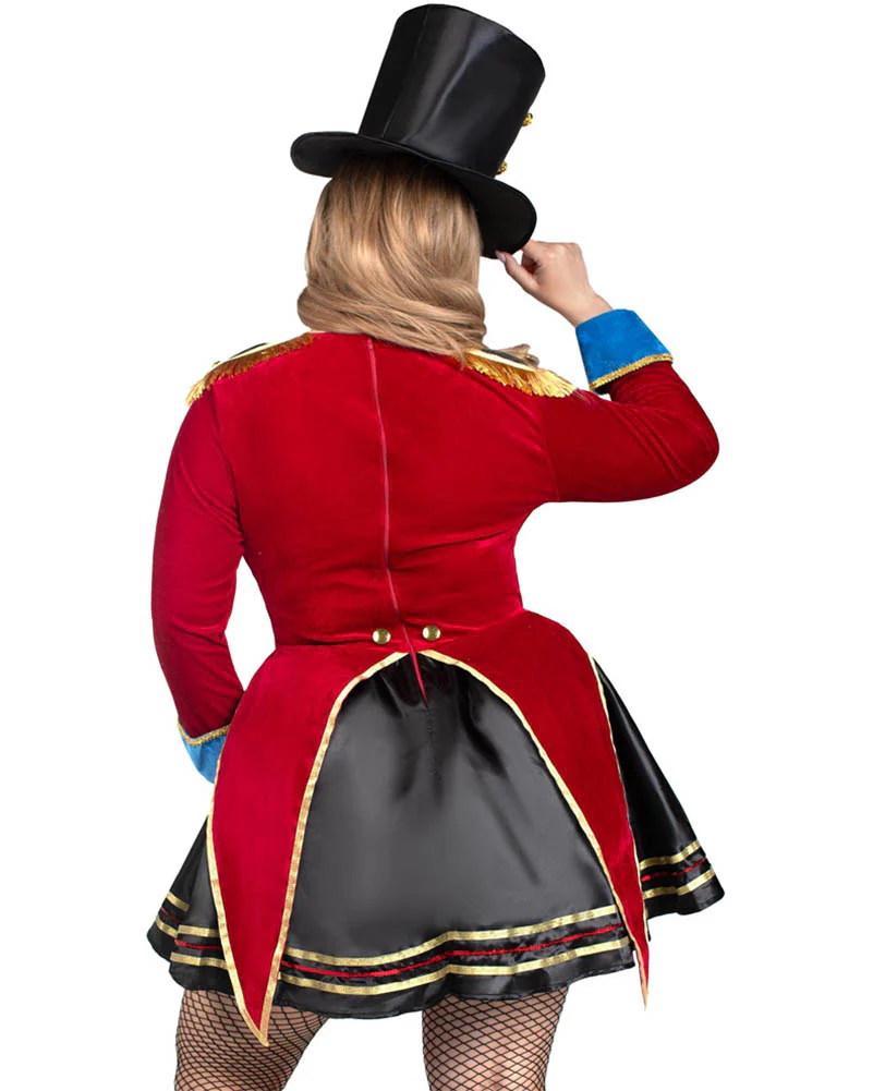 Classic Ringmaster Plus Size Womens Costume - Image 5