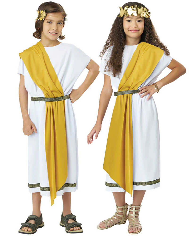 Classic Toga Kids Costume - Image 2