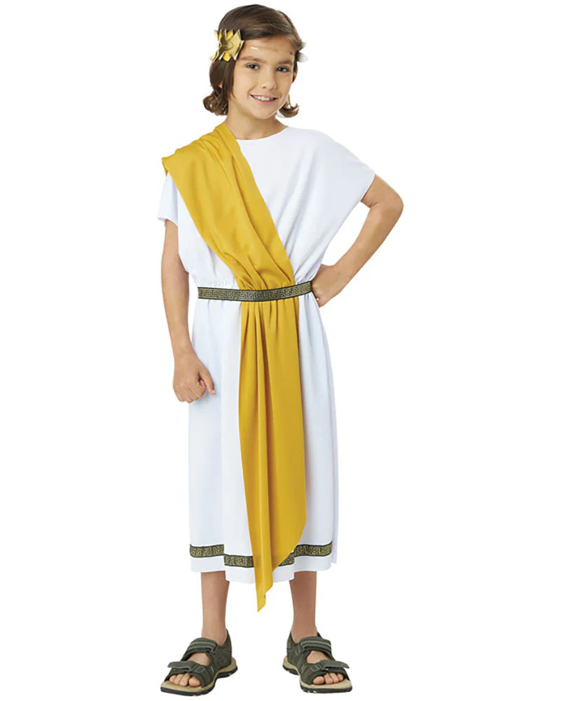Classic Toga Kids Costume - Image 4