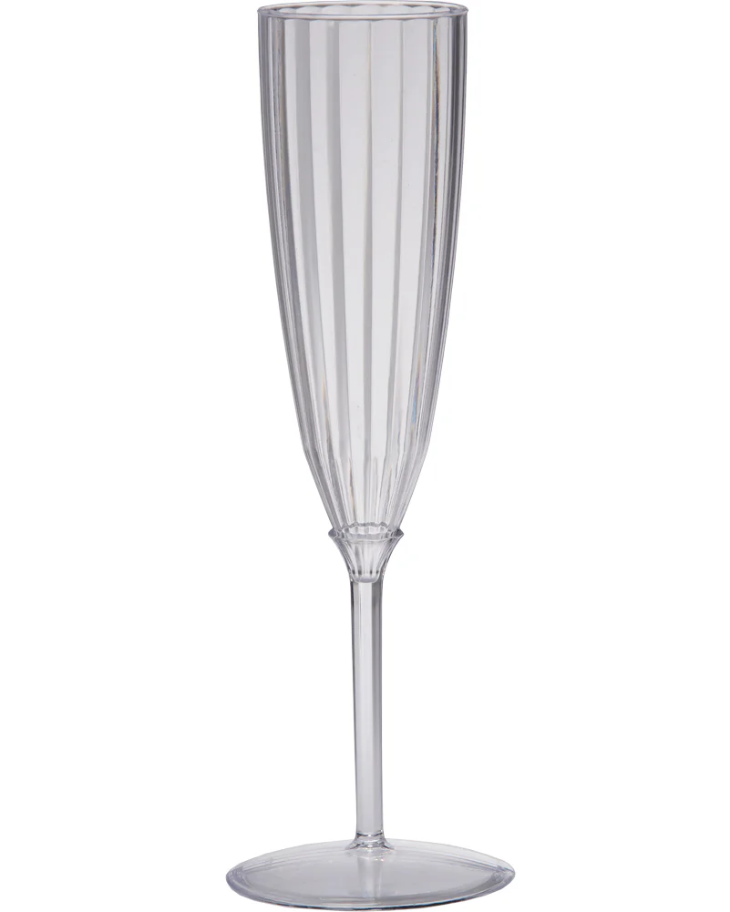 Clear Premium Champagne Flute 147ml Pack of 8