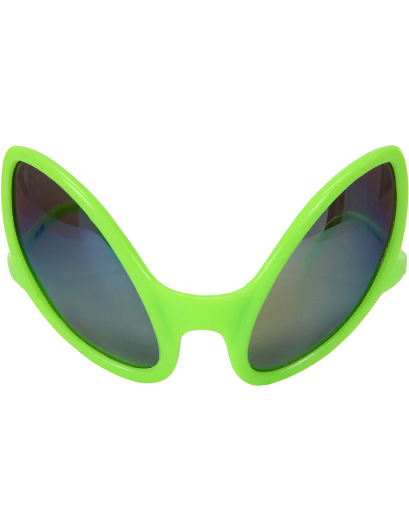 Close Encounter Green Deluxe Glasses - Image 2