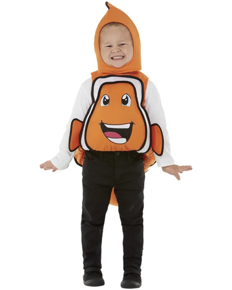 Clown Fish Toddler Costume - Image 3
