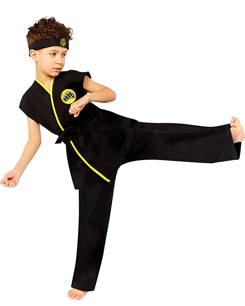Cobra Kai Gi Kids Costume - Image 2