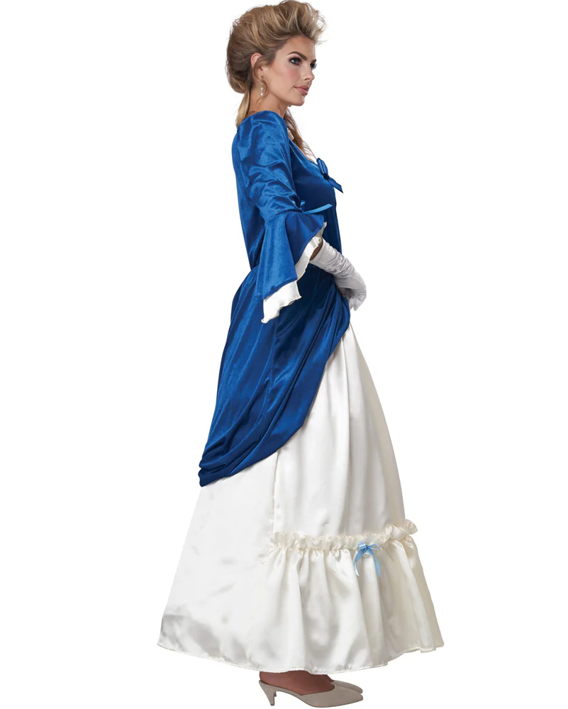 Colonial Era Dress Womens Costume - Image 3