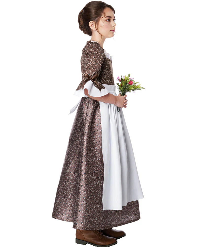 Colonial Girls Costume - Image 3