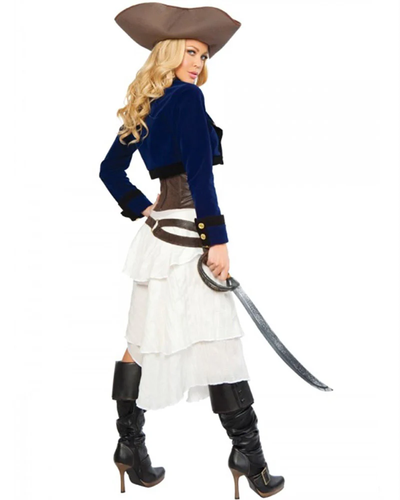Colonial Pirate Deluxe Womens Costume - Image 2
