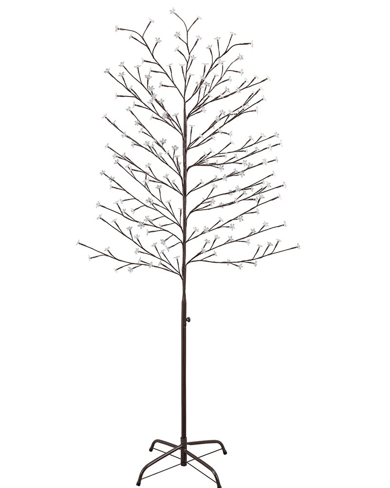 Colour Change Solar Christmas LED Blossom Tree 180cm - Image 3