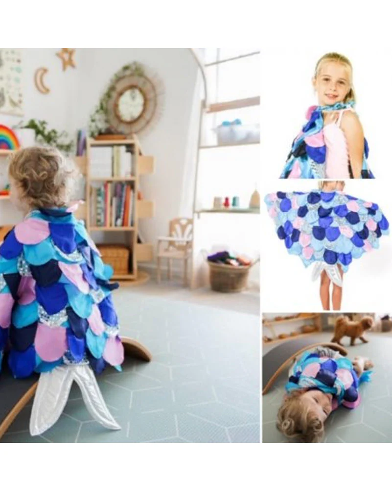 Colourful Fish Kids Cape - Image 2
