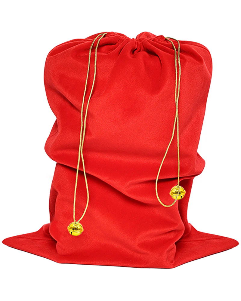 Complete Velour Santa Suit and Accessory Christmas Bundle - Image 9