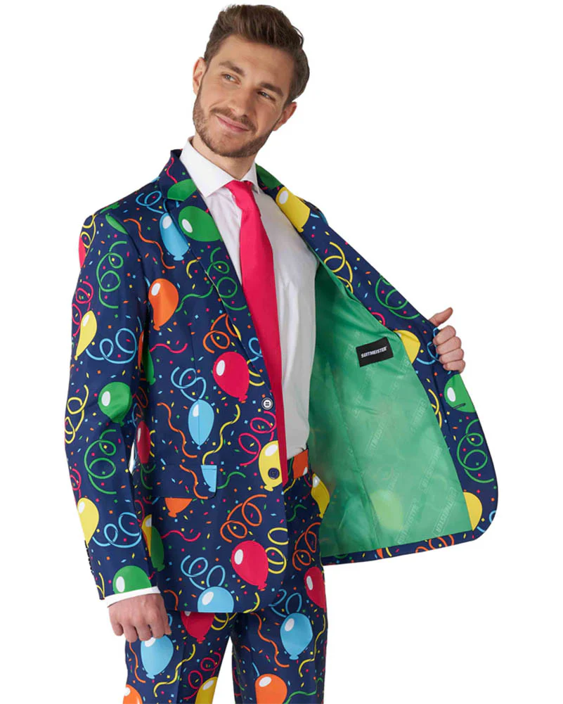 Confetti Balloons Mens Suitmeister - Image 3