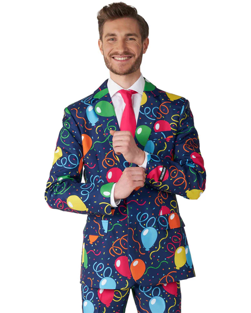 Confetti Balloons Mens Suitmeister - Image 4