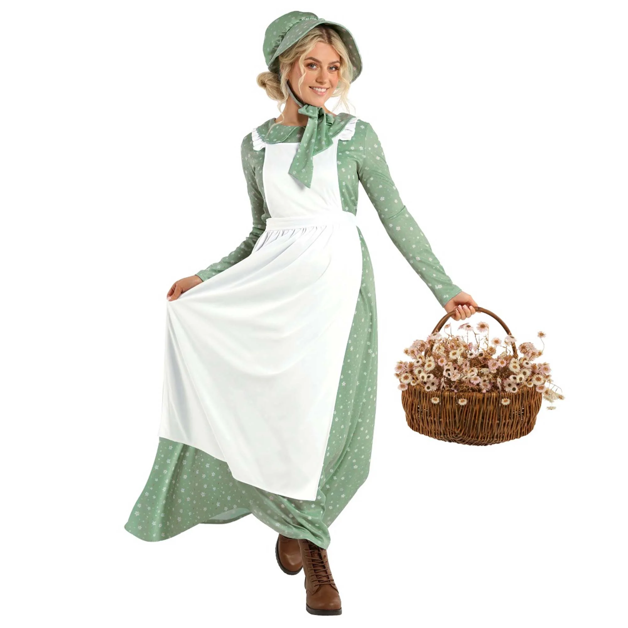 American Prairie Dress Womens Costume Size 8-10