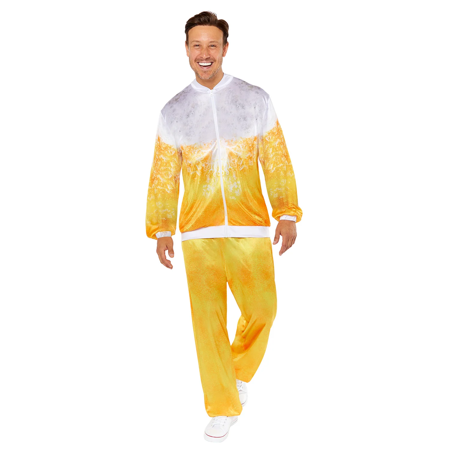 Beer Shellsuit Mens Costume Size X-Large