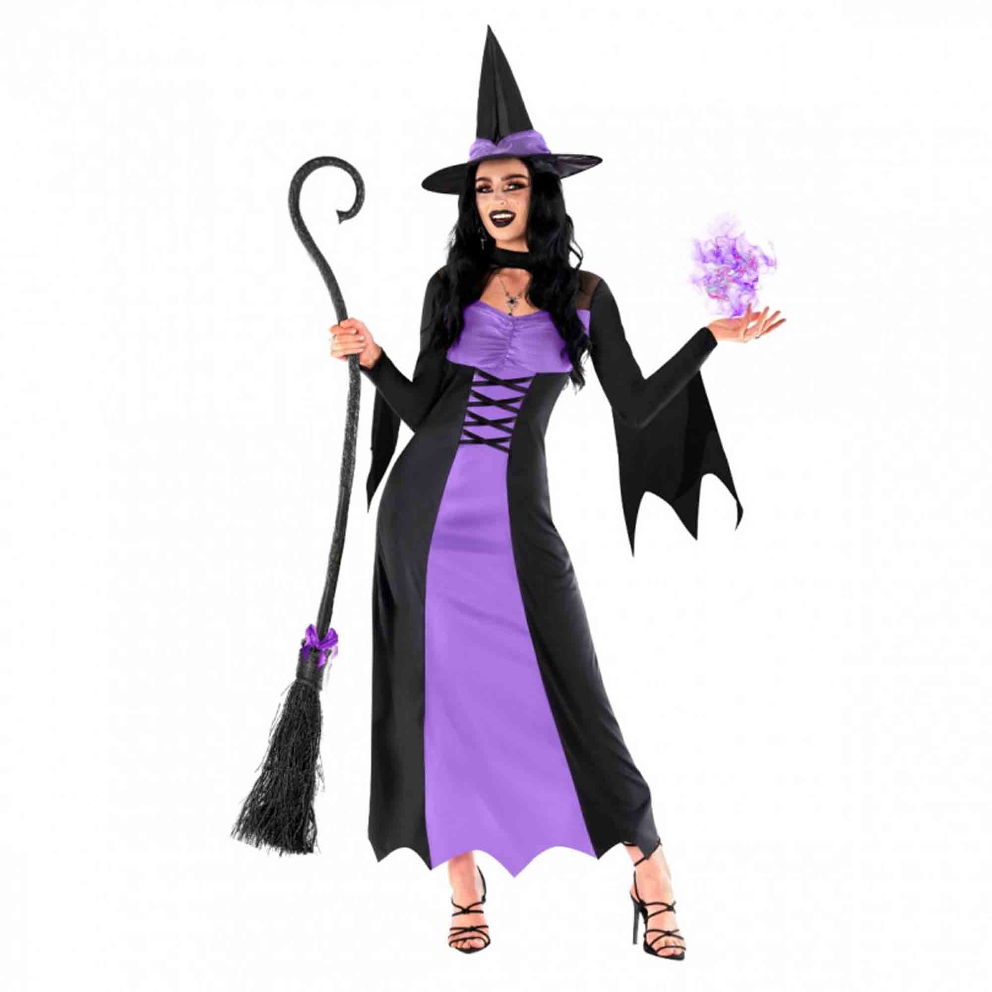 Purple Wicked Witch Womens Costume Size 20-22