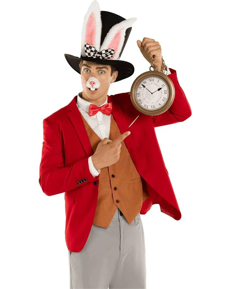 Rabbit Top Hat Adult Accessory Book Week Kit