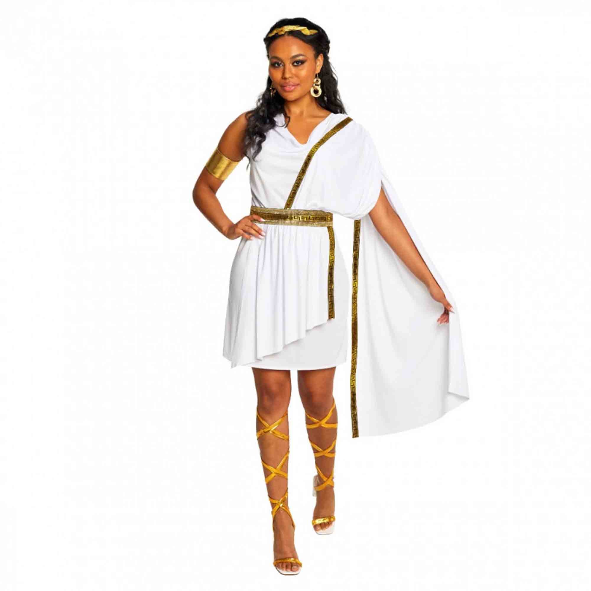 White Toga Womens Costume Size 16-18