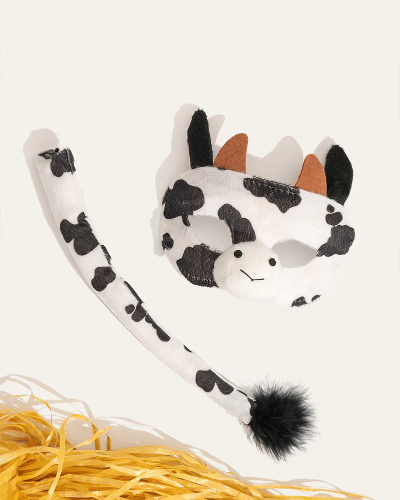 Cow Deluxe Mask and Tail Set - Image 2