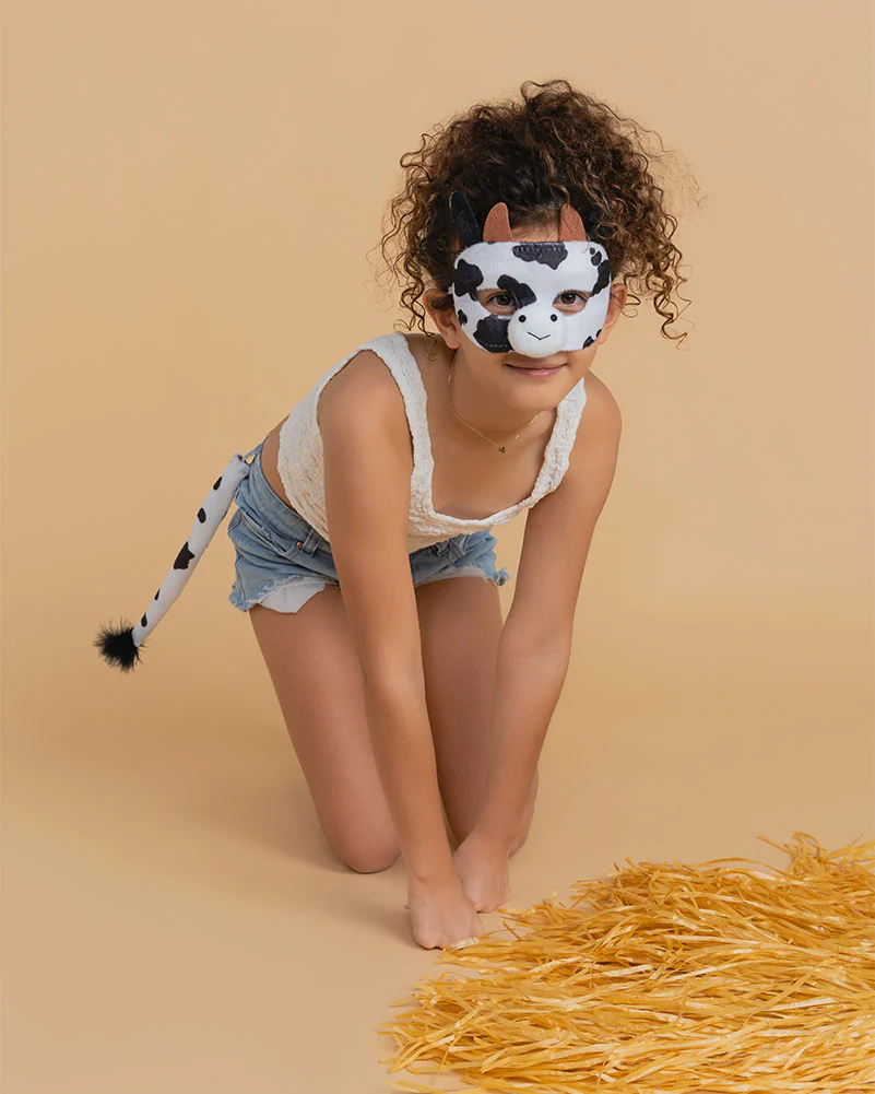 Cow Deluxe Mask and Tail Set - Image 3