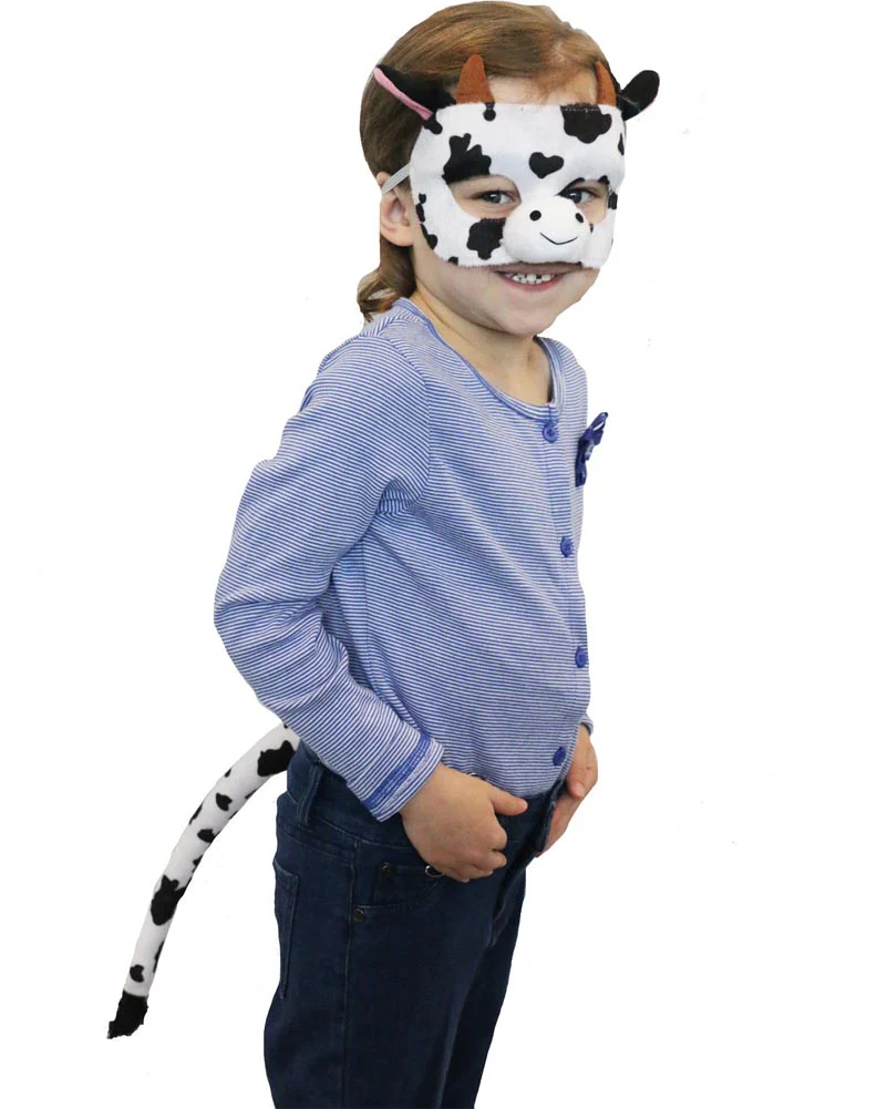Cow Deluxe Mask and Tail Set - Image 4