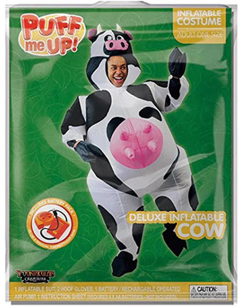 Cow Inflatable Adult Costume - Image 3