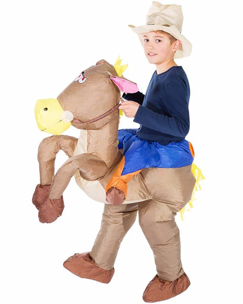 Cowboy Inflatable Kids Costume - Image 4