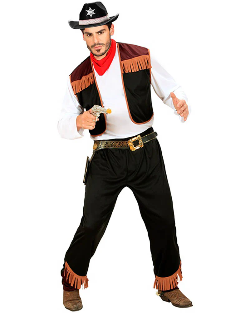 Cowboy Wrangler Mens Costume - Image 2