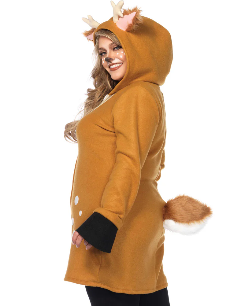 Cozy Deer Womens Plus Size Book Week Costume - Image 2
